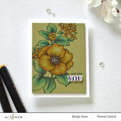 Part A-Glitz Art Craft Co.,LTD Dies Build-A-Garden: Rosa Gallica Add-On Die Set