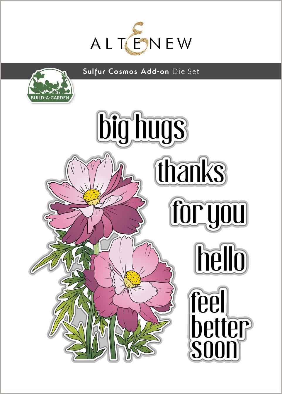 Build-A-Garden: Sulfur Cosmos Add-On Die Set