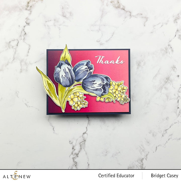 Part A-Glitz Art Craft Co.,LTD Dies Build-A-Garden: Tulips & Friends Add-on Die