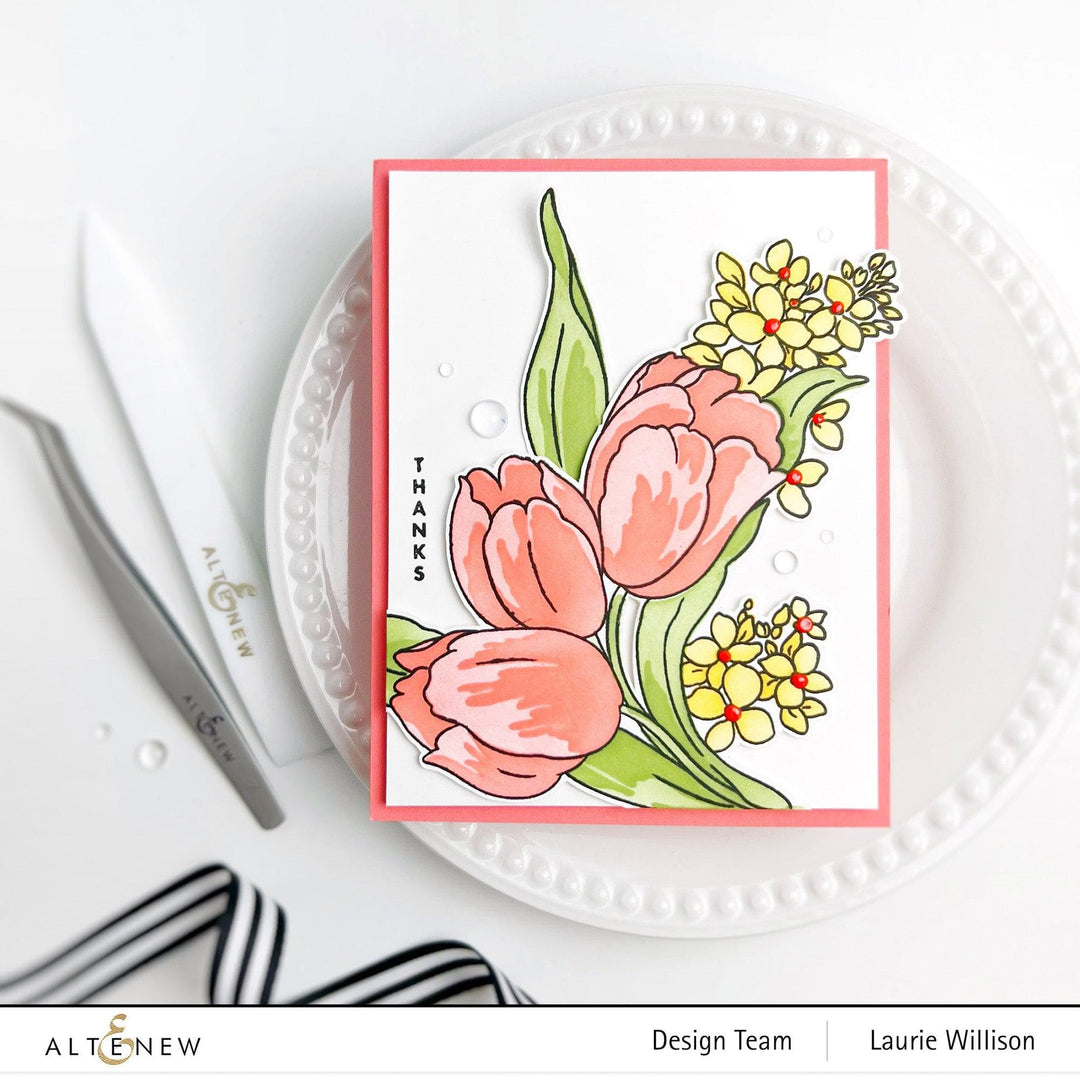 Part A-Glitz Art Craft Co.,LTD Dies Build-A-Garden: Tulips & Friends Add-on Die