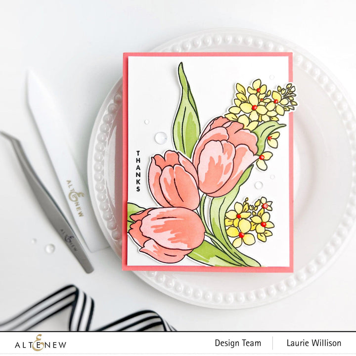 Part A-Glitz Art Craft Co.,LTD Dies Build-A-Garden: Tulips & Friends Add-on Die
