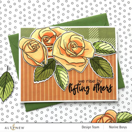 Part A-Glitz Art Craft Co.,LTD Dies Cartoon Rose Die Set
