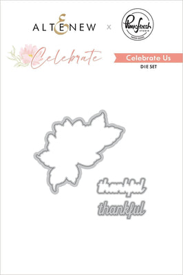 Part A-Glitz Art Craft Co.,LTD Dies Celebrate Us Die Set