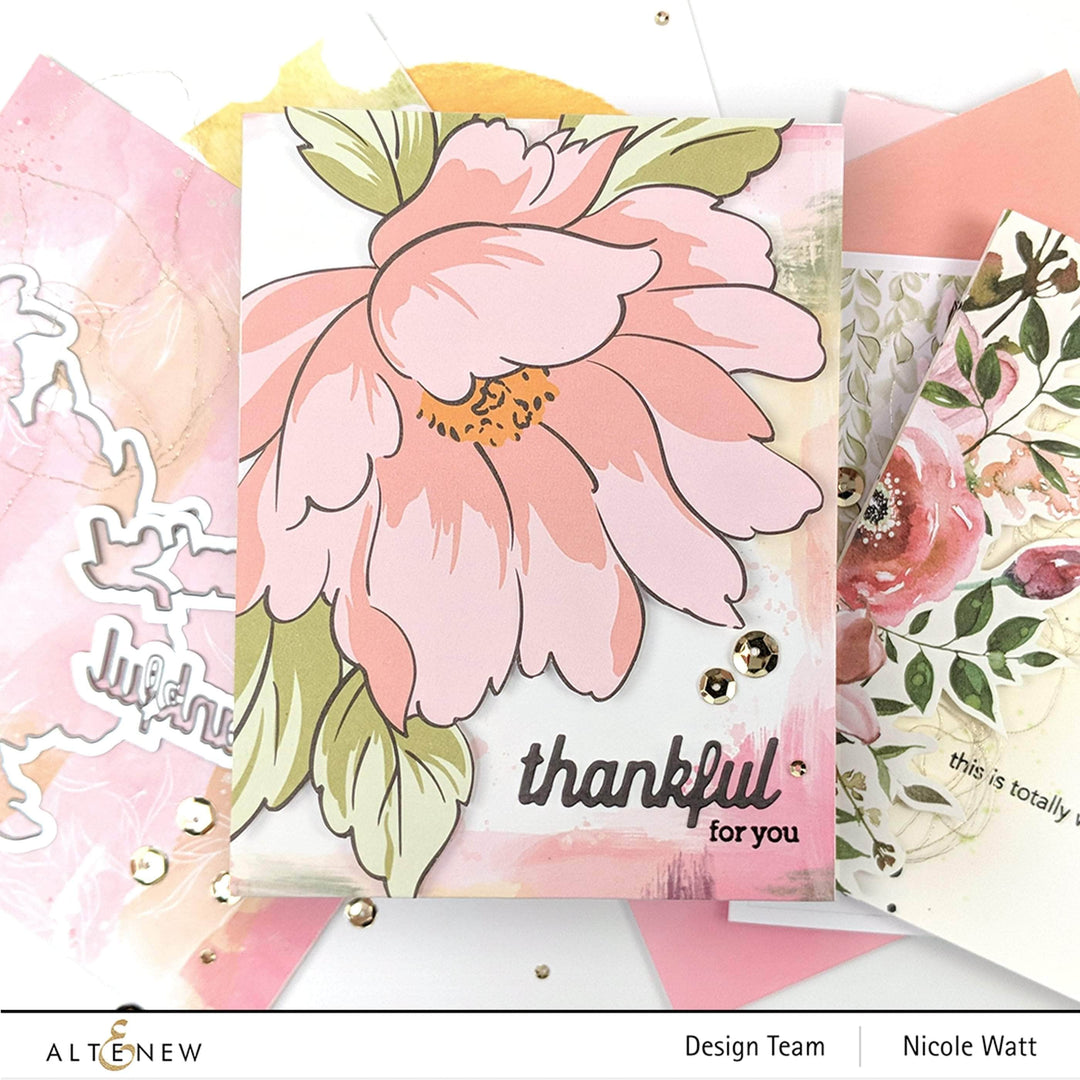 Part A-Glitz Art Craft Co.,LTD Dies Celebrate Us Die Set