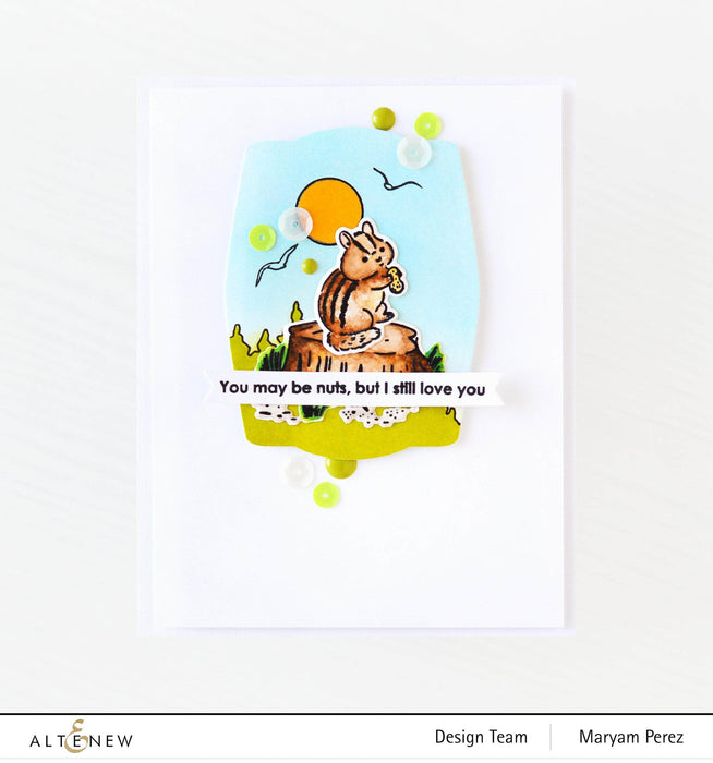 Part A-Glitz Art Craft Co.,LTD Dies Chipmunk & Squirrel Die Set