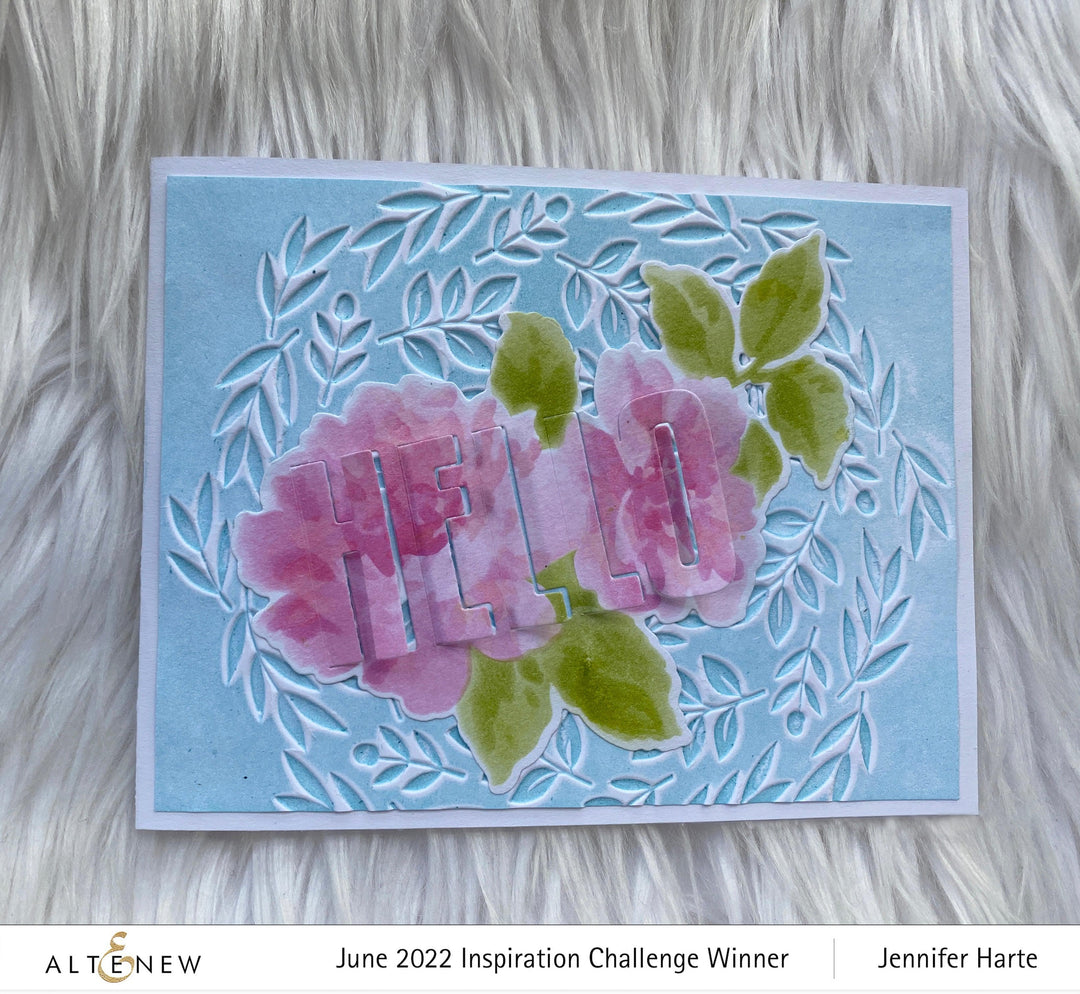 Part A-Glitz Art Craft Co.,LTD Dies Color Pop Hello Die