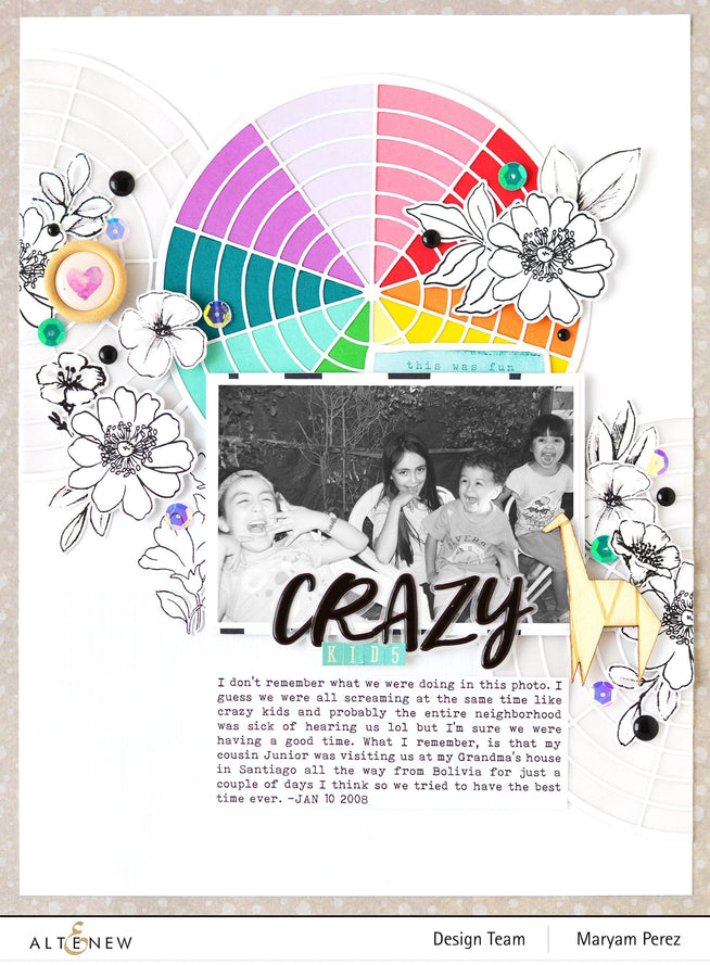 Part A-Glitz Art Craft Co.,LTD Dies Color Wheel Die