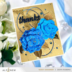 Craft-A-Flower: April Kiss Camellia Layering Die Set
