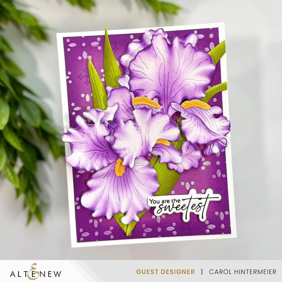 Craft-A-Flower: Bearded Iris Layering Die Set