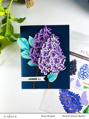 Part A-Glitz Art Craft Co.,LTD Dies Craft-A-Flower: Butterfly Bush Layering Die Set