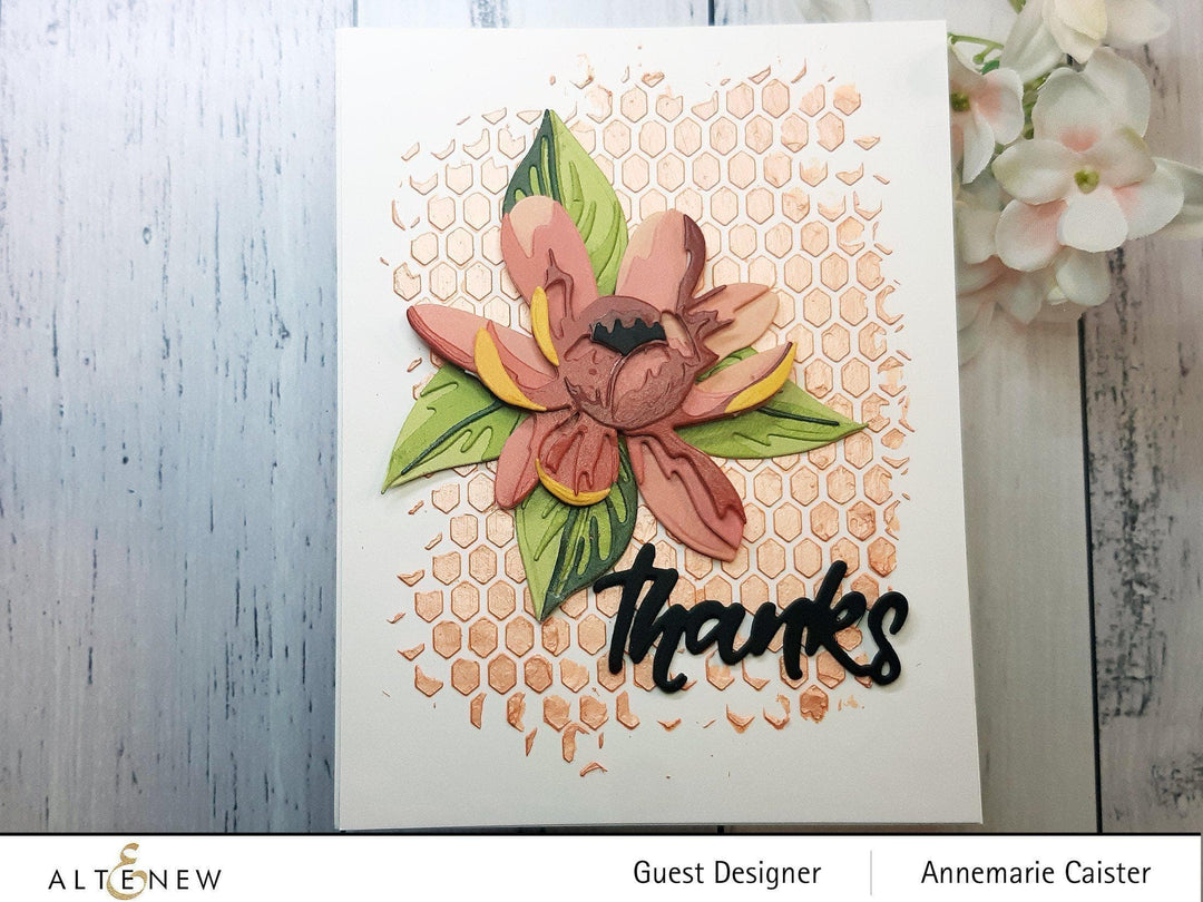 Part A-Glitz Art Craft Co.,LTD Dies Craft-A-Flower: Carolina Allspice Layering Die Set