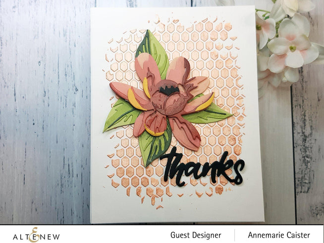 Part A-Glitz Art Craft Co.,LTD Dies Craft-A-Flower: Carolina Allspice Layering Die Set