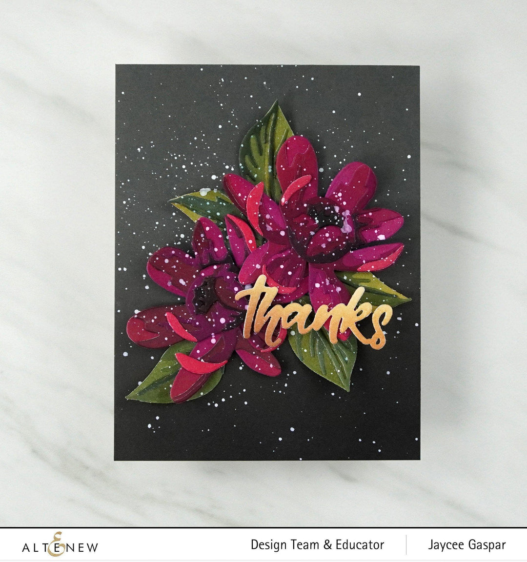 Part A-Glitz Art Craft Co.,LTD Dies Craft-A-Flower: Carolina Allspice Layering Die Set