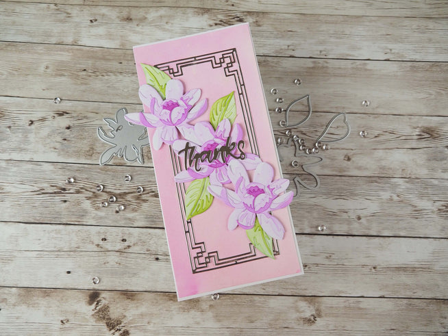 Part A-Glitz Art Craft Co.,LTD Dies Craft-A-Flower: Carolina Allspice Layering Die Set