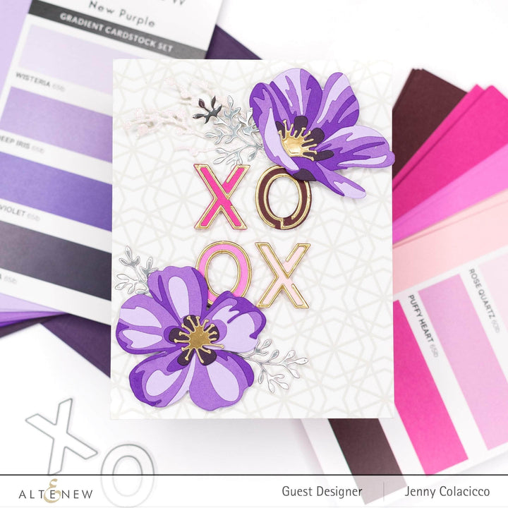 Part A-Glitz Art Craft Co.,LTD Dies Craft-A-Flower: Cistus Layering Die Set