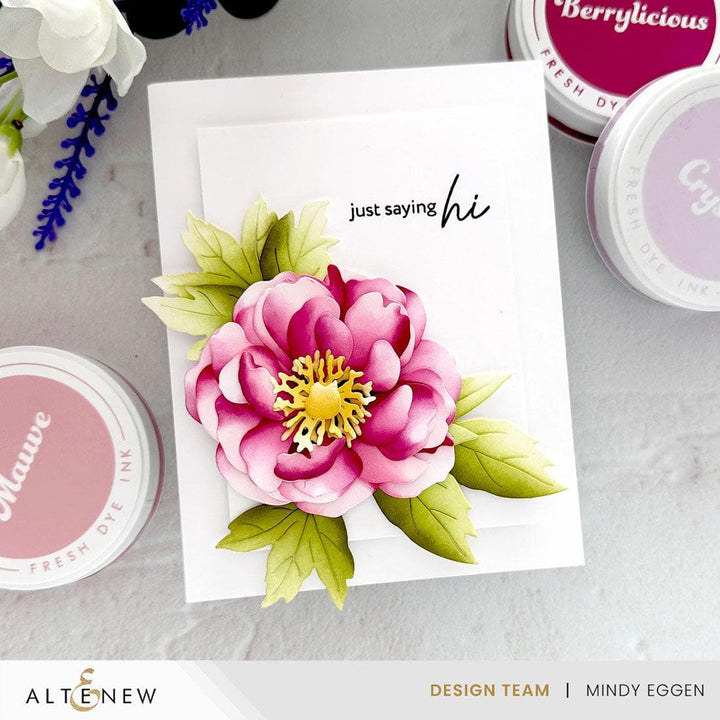 Craft-A-Flower: Coral Charm Peony Layering Die Set