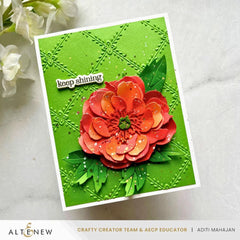 Craft-A-Flower: Coral Charm Peony Layering Die Set