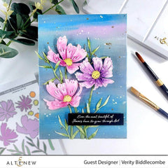 Part A-Glitz Art Craft Co.,LTD Dies Craft-A-Flower: Cosmos Layering Die Set