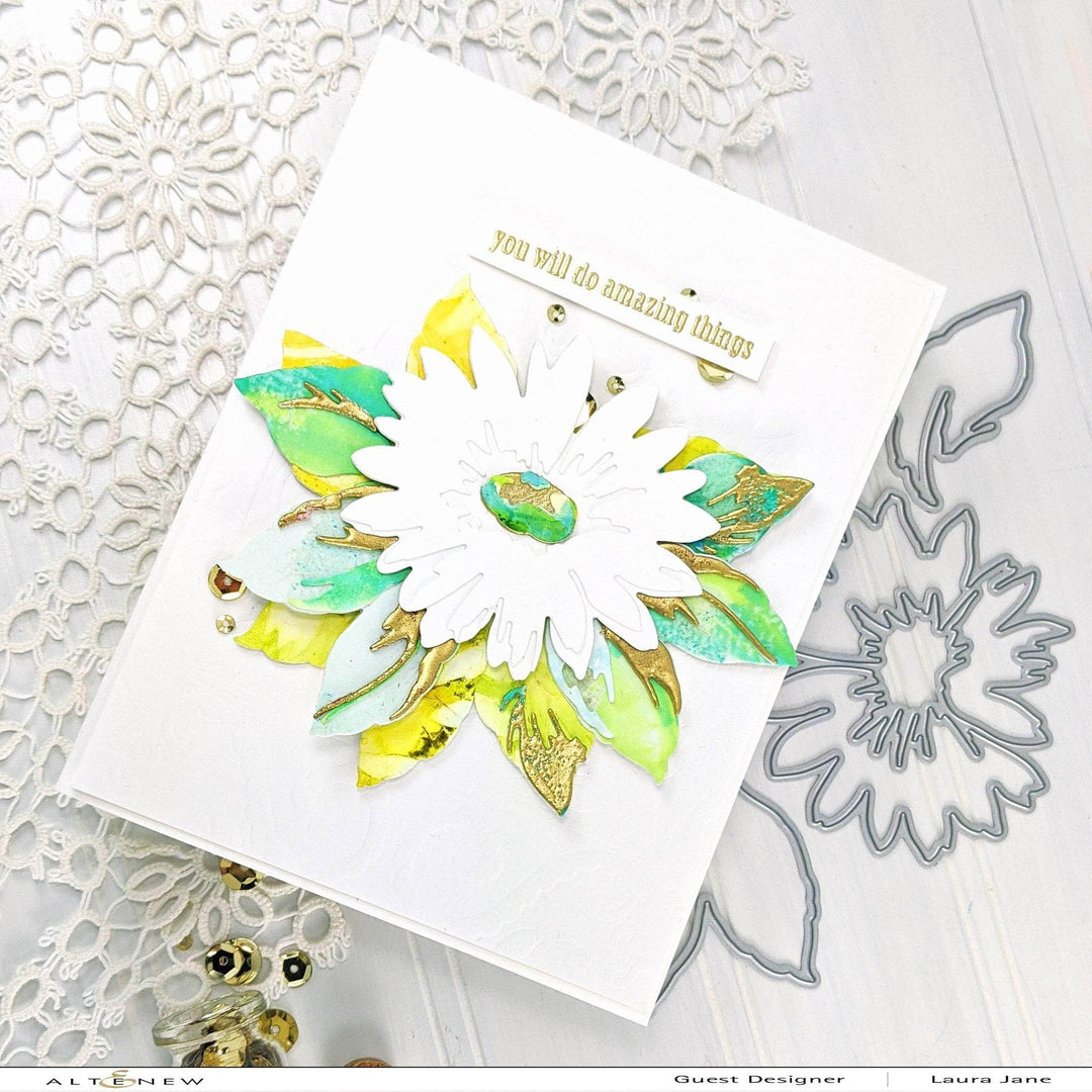 Part A-Glitz Art Craft Co.,LTD Dies Craft-A-Flower: Daisy Layering Die Set