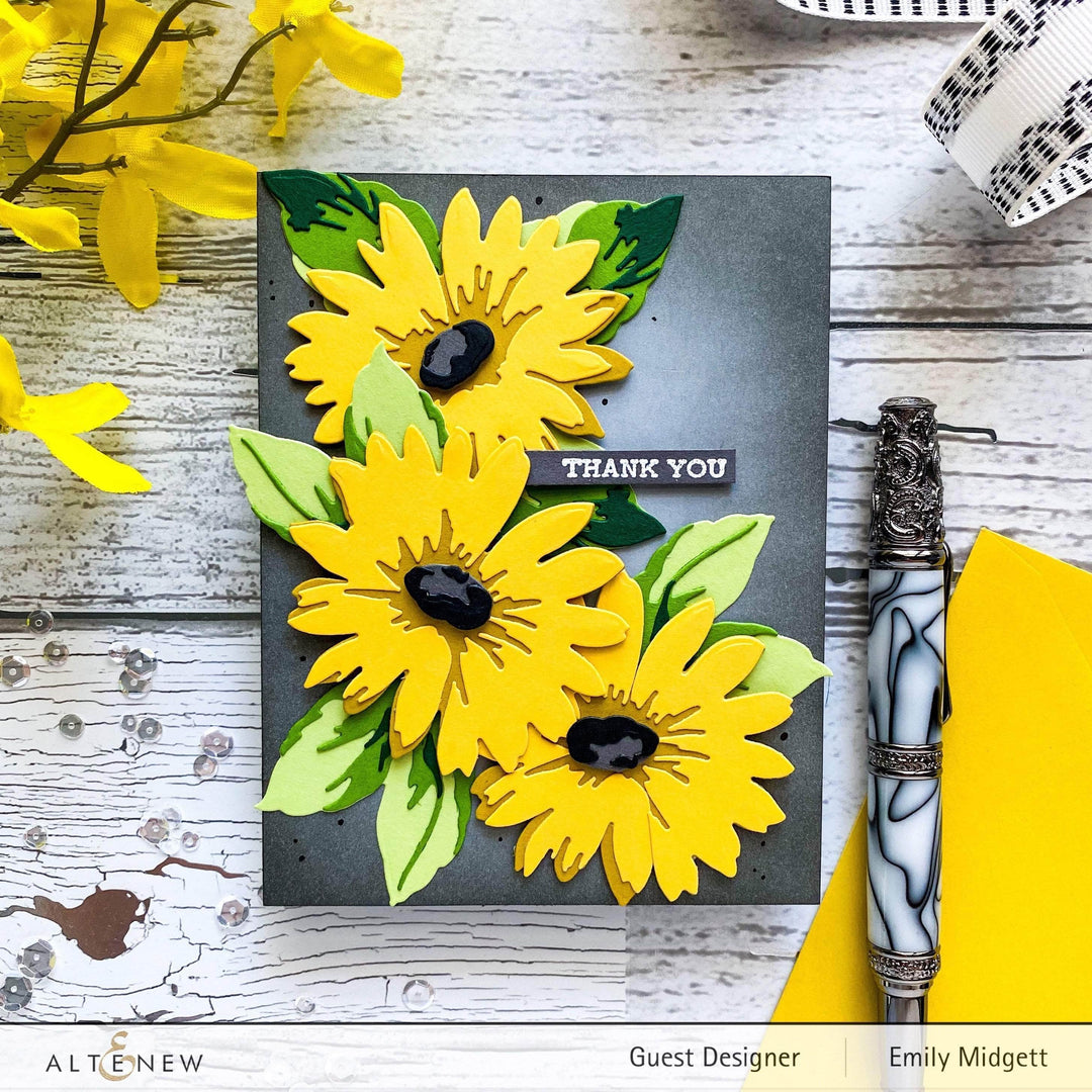 Part A-Glitz Art Craft Co.,LTD Dies Craft-A-Flower: Daisy Layering Die Set