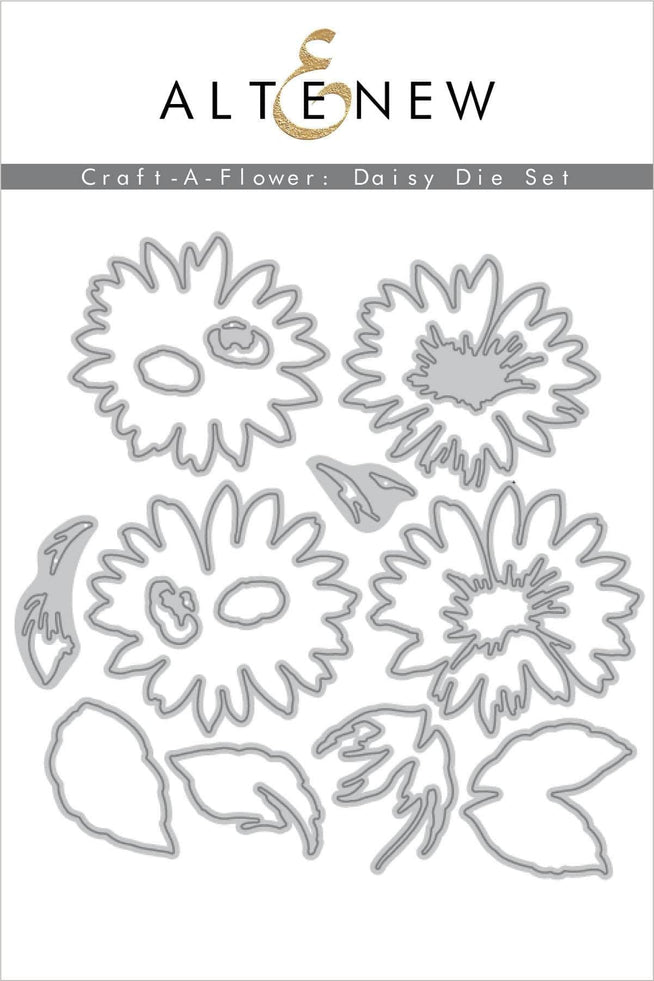 Part A-Glitz Art Craft Co.,LTD Dies Craft-A-Flower: Daisy Layering Die Set
