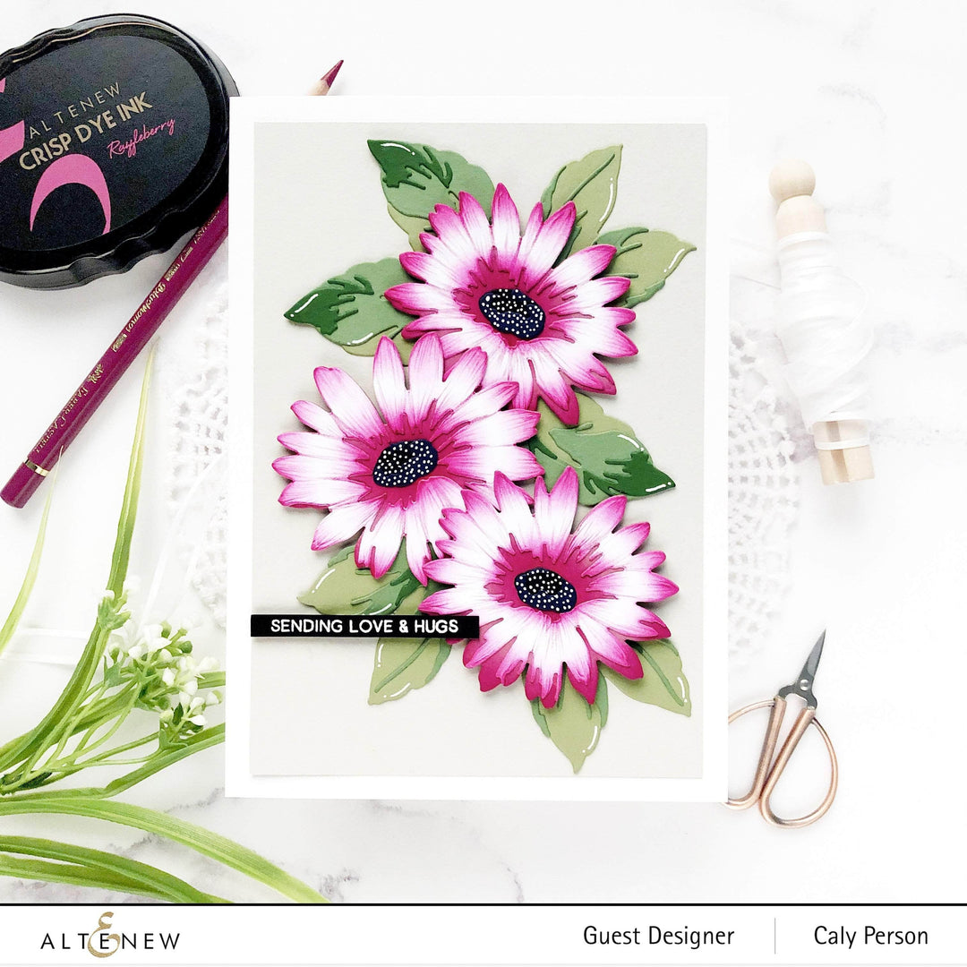 Part A-Glitz Art Craft Co.,LTD Dies Craft-A-Flower: Daisy Layering Die Set