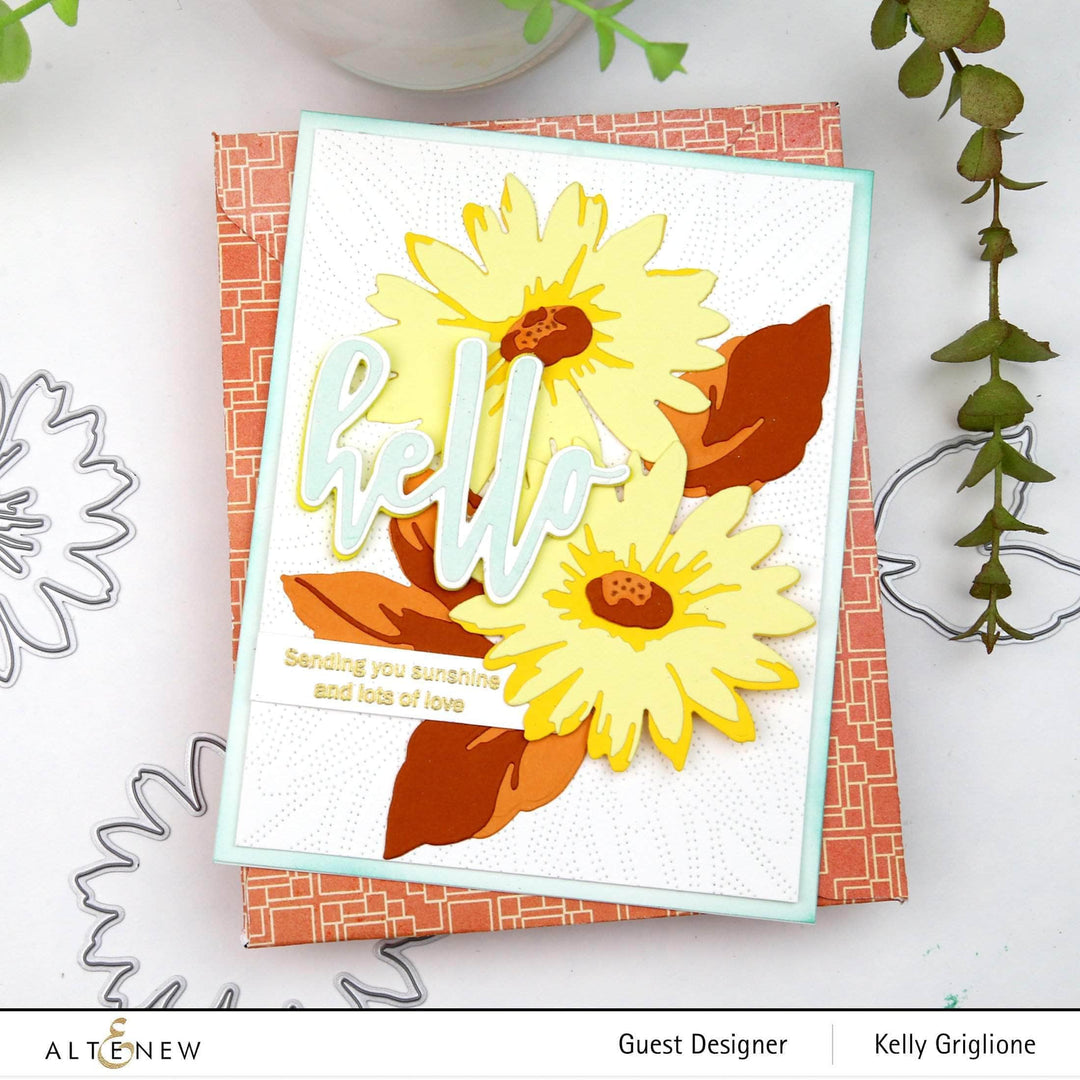 Part A-Glitz Art Craft Co.,LTD Dies Craft-A-Flower: Daisy Layering Die Set