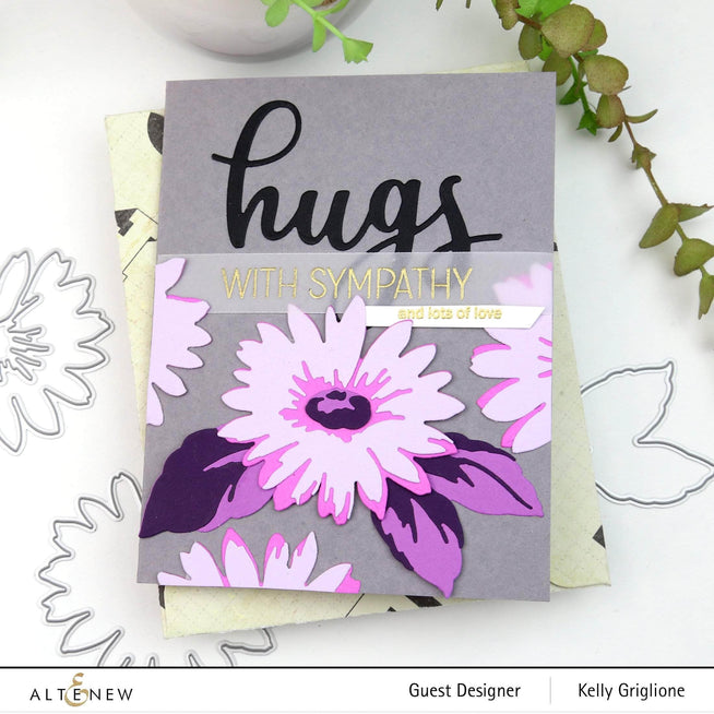 Part A-Glitz Art Craft Co.,LTD Dies Craft-A-Flower: Daisy Layering Die Set