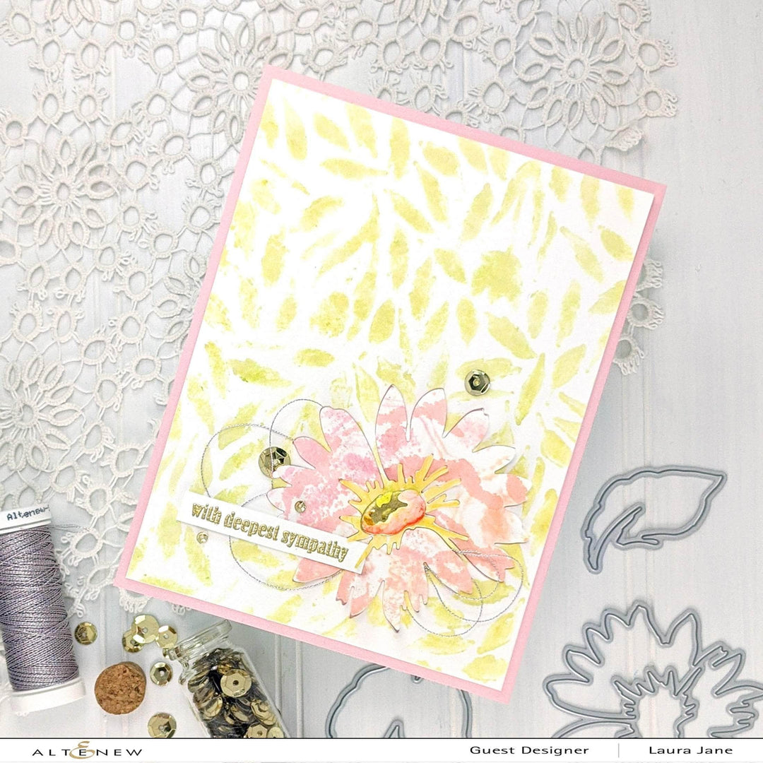 Part A-Glitz Art Craft Co.,LTD Dies Craft-A-Flower: Daisy Layering Die Set