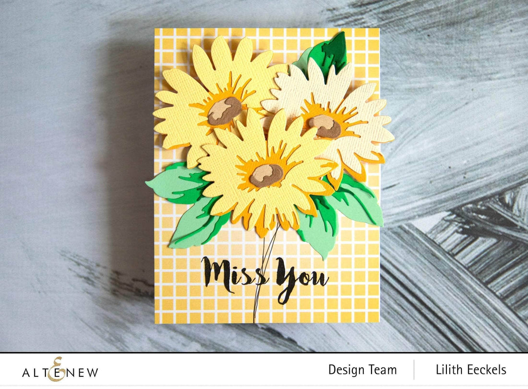 Part A-Glitz Art Craft Co.,LTD Dies Craft-A-Flower: Daisy Layering Die Set