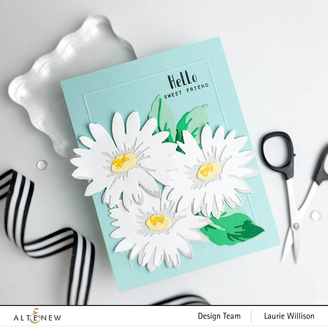 Part A-Glitz Art Craft Co.,LTD Dies Craft-A-Flower: Daisy Layering Die Set