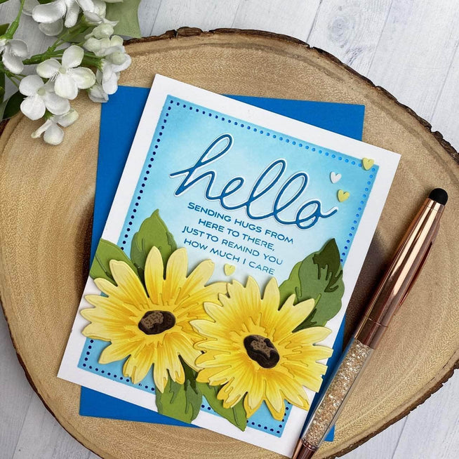 Part A-Glitz Art Craft Co.,LTD Dies Craft-A-Flower: Daisy Layering Die Set