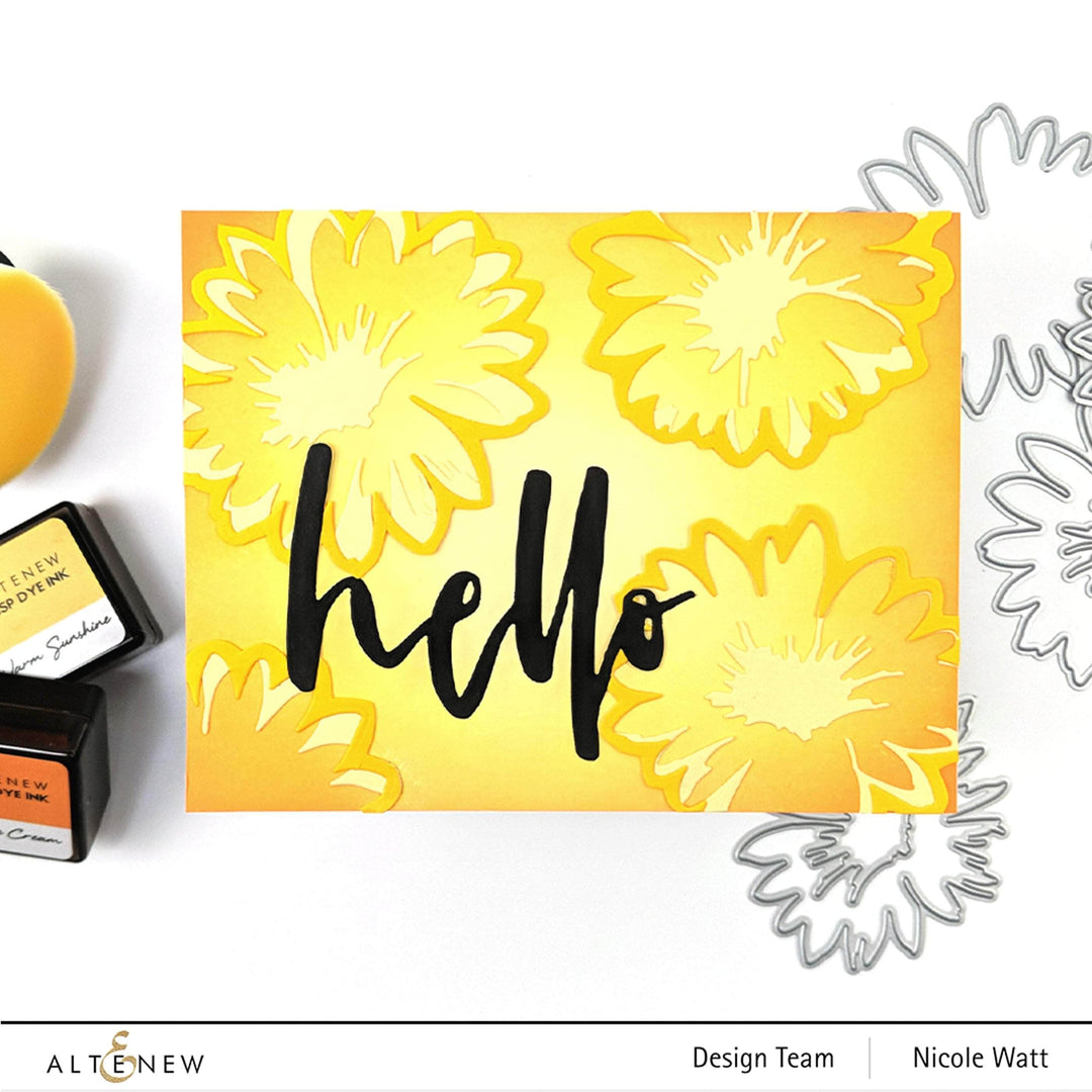 Part A-Glitz Art Craft Co.,LTD Dies Craft-A-Flower: Daisy Layering Die Set