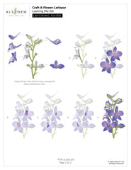 Craft-A-Flower: Larkspur Layering Die Set
