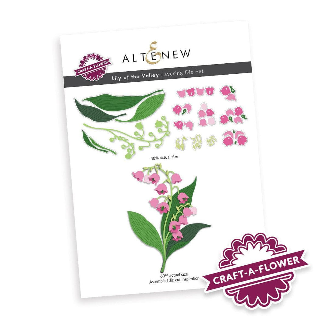Craft-A-Flower: Lily of the Valley Layering Die Set