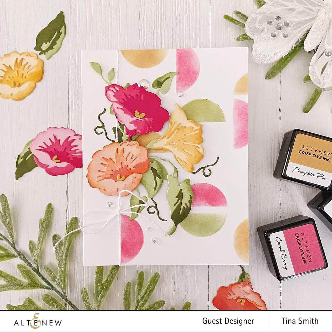 Part A-Glitz Art Craft Co.,LTD Dies Craft-A-Flower: Morning Glory Layering Die Set