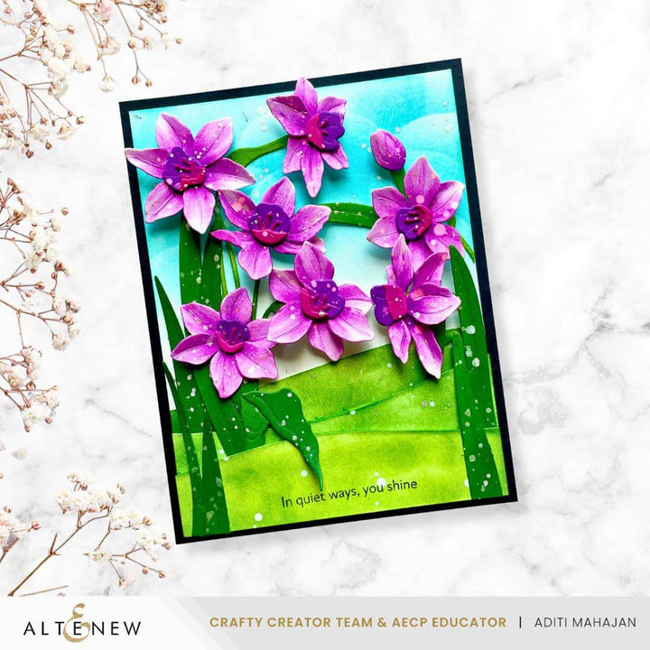 Craft-A-Flower: Narcissus Layering Die Set