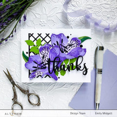 Part A-Glitz Art Craft Co.,LTD Dies Craft-A-Flower: Peruvian Lily Layering Die Set