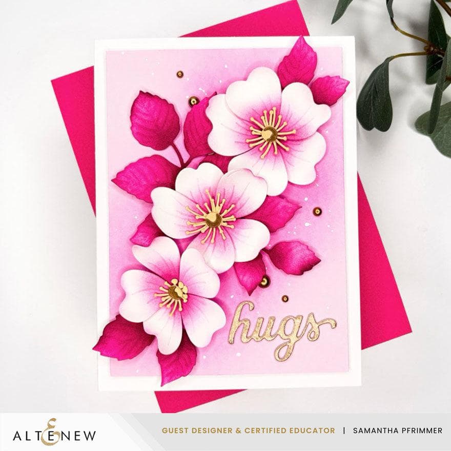 Craft-A-Flower: Prairie Roses Layering Die Set