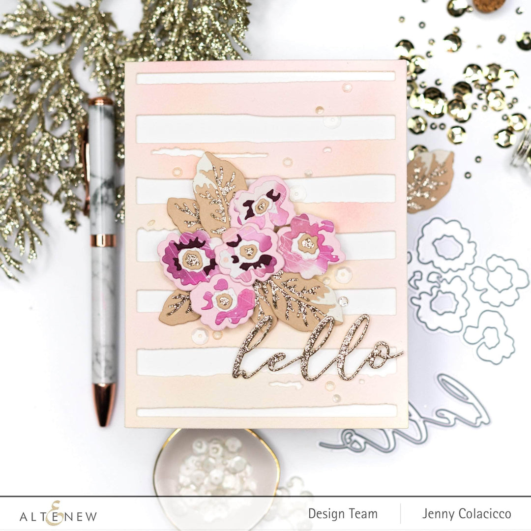 Part A-Glitz Art Craft Co.,LTD Dies Craft-A-Flower: Primrose Blossom Layering Die Set