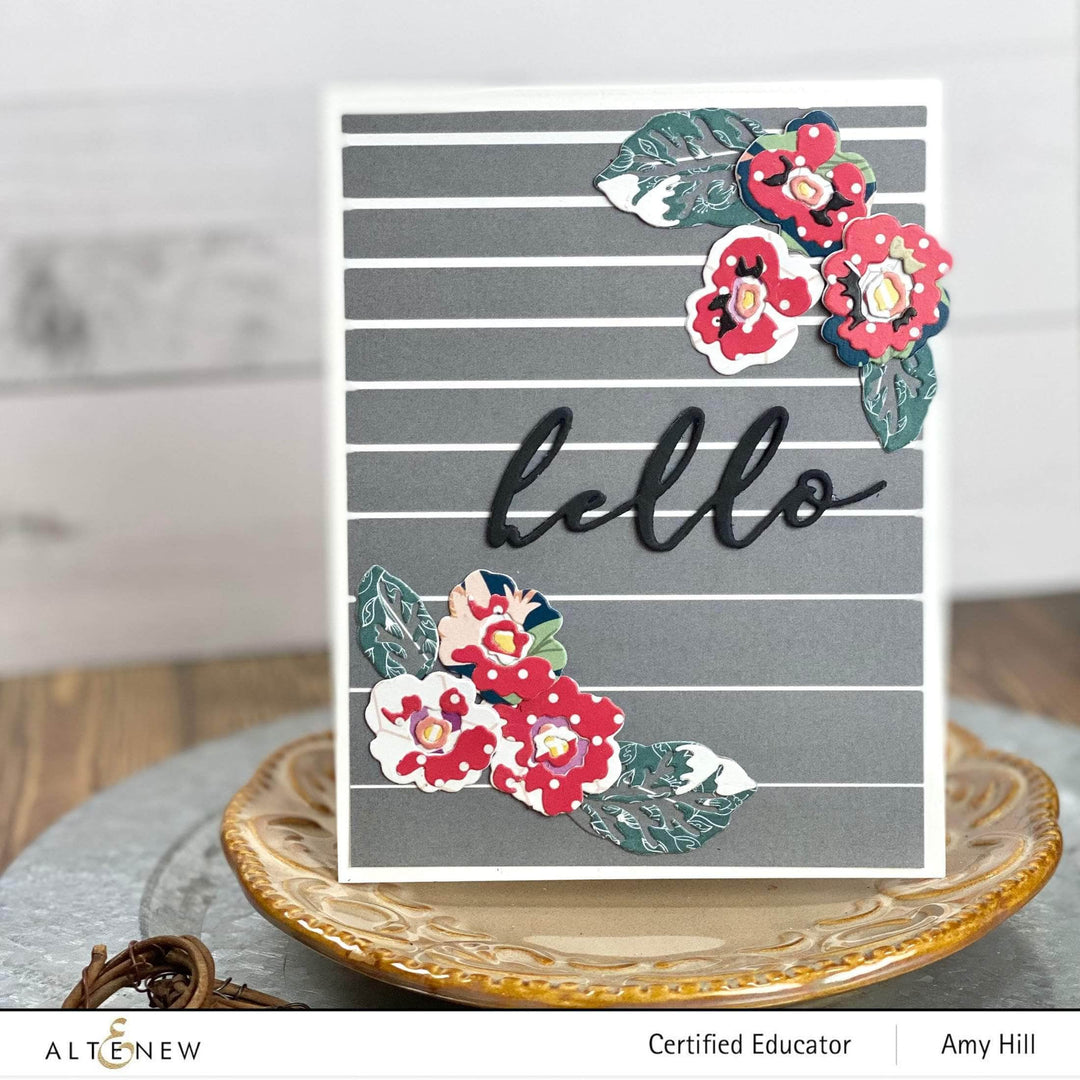 Part A-Glitz Art Craft Co.,LTD Dies Craft-A-Flower: Primrose Blossom Layering Die Set