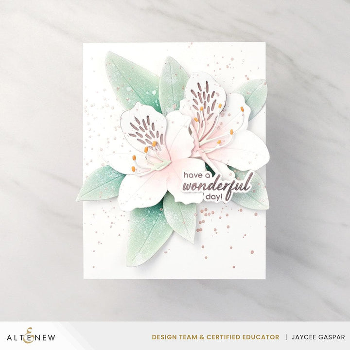 Part A-Glitz Art Craft Co.,LTD Dies Craft-A-Flower: Rhododendron Layering Die Set