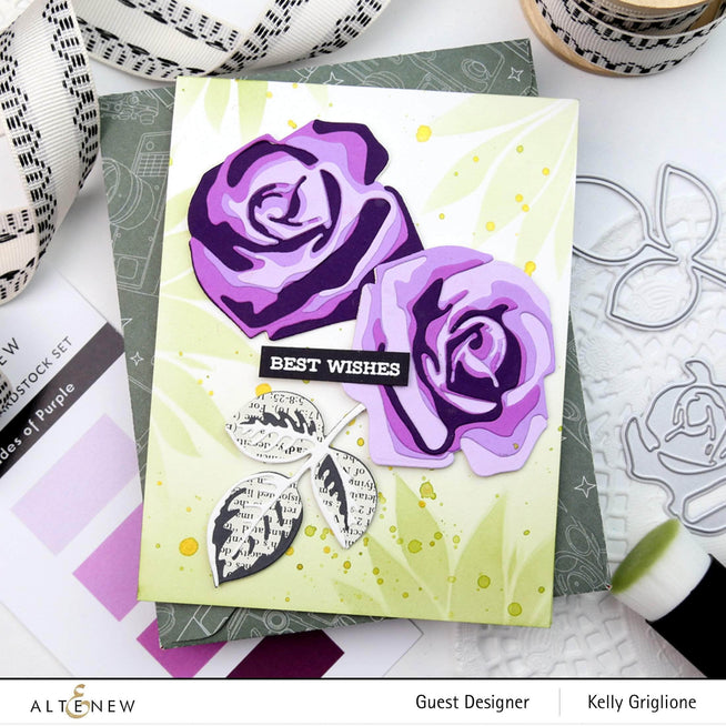 Part A-Glitz Art Craft Co.,LTD Dies Craft-A-Flower: Rose Layering Die Set