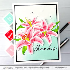 Part A-Glitz Art Craft Co.,LTD Dies Craft-A-Flower: Stargazer Lily Layering Die Set