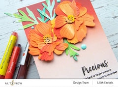 Part A-Glitz Art Craft Co.,LTD Dies Craft-A-Flower: Sulfur Cosmos Layering Die Set