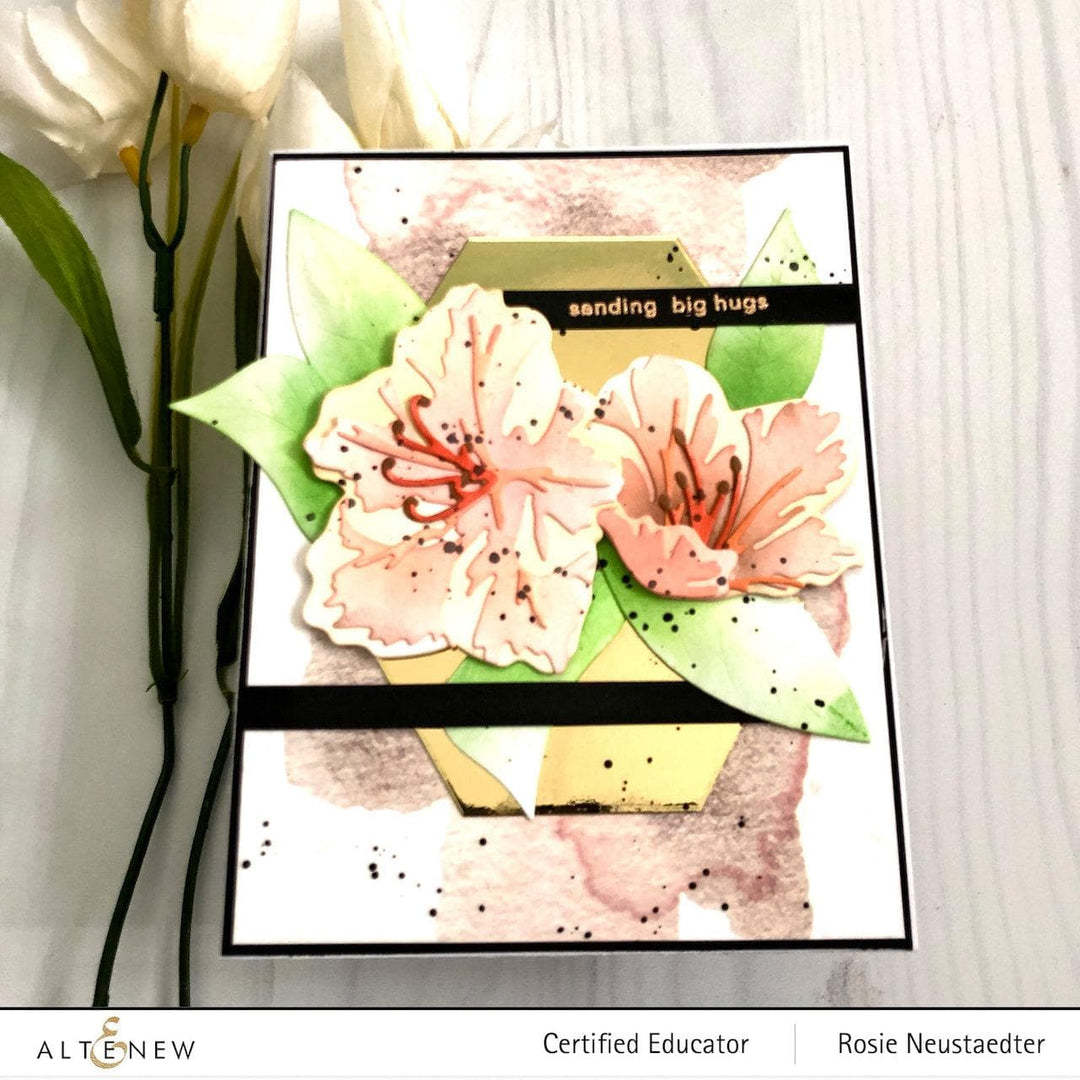 Part A-Glitz Art Craft Co.,LTD Dies Craft-A-Flower: Sunburst Azalea Layering Die Set