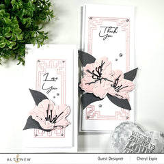 Part A-Glitz Art Craft Co.,LTD Dies Craft-A-Flower: Sunburst Azalea Layering Die Set