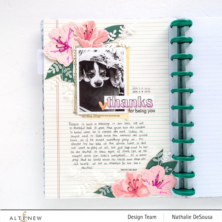 Part A-Glitz Art Craft Co.,LTD Dies Craft-A-Flower: Sunburst Azalea Layering Die Set