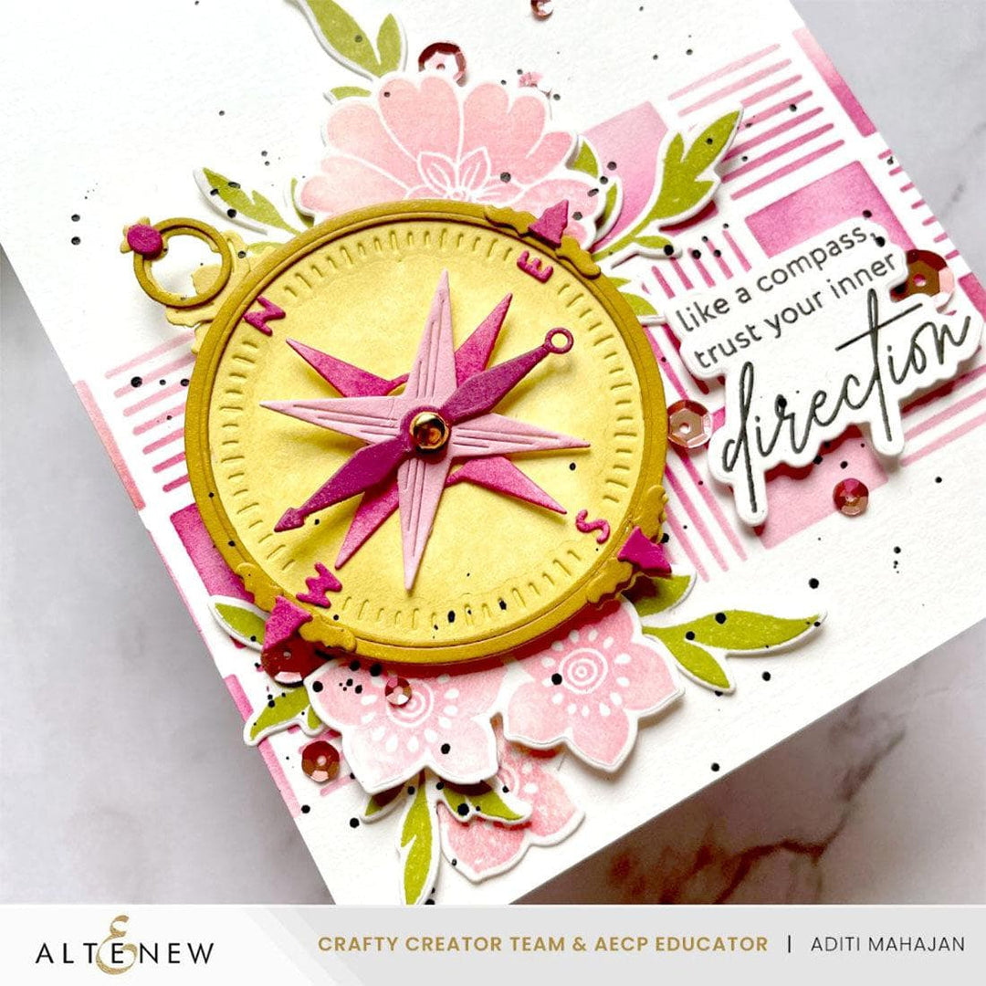Craft Your Life Project Kit: Floral Odyssey Add-On Die Set