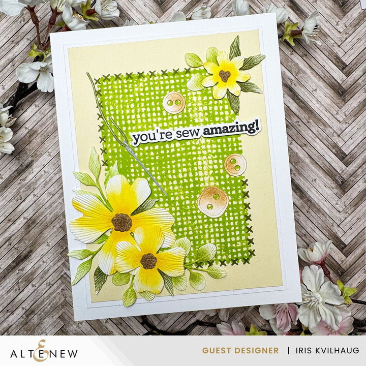 Craft Your Life Project Kit: Stitched With Love Add-On Die Set